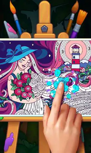 Play Color Stories: art gallery  and enjoy Color Stories: art gallery with UptoPlay