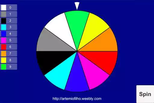 Play ColorsWheelOfLuck