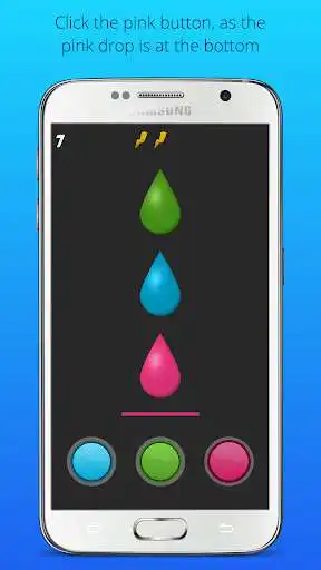 Play Color Tap - Brain Tickling And Reaction Testing as an online game Color Tap - Brain Tickling And Reaction Testing with UptoPlay