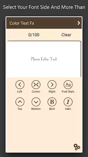 Play Color Text Fx