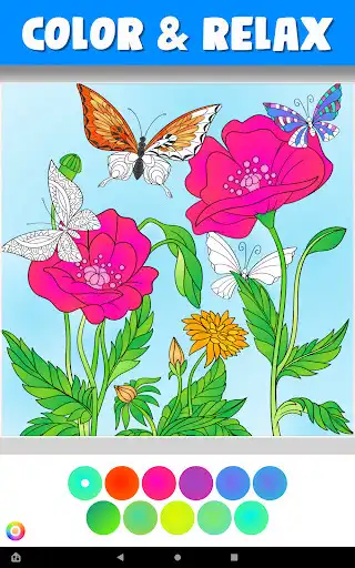 Play Color Therapy : Free Coloring Book For Adults  and enjoy Color Therapy : Free Coloring Book For Adults with UptoPlay