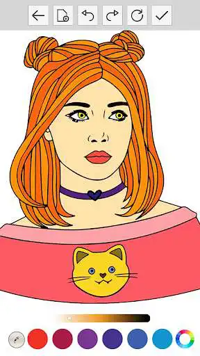 Play Color Therapy - Happy Coloring Adult Paint Book as an online game Color Therapy - Happy Coloring Adult Paint Book with UptoPlay