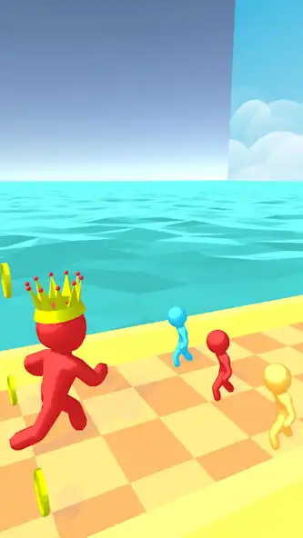 Play Color trail king rush as an online game Color trail king rush with UptoPlay