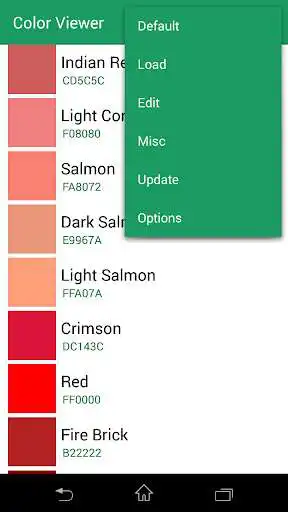 Play APK Color Viewer  and enjoy Color Viewer with UptoPlay com.mancwebdesign.colourviewer.free