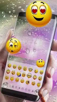 Play Color Water Drops Keyboard
