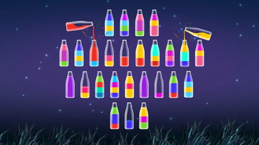 Play Color Water Sort Woody Puzzle as an online game Color Water Sort Woody Puzzle with UptoPlay