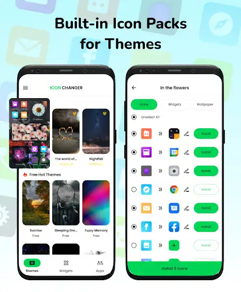 Play Color Widgets - Icon changer as an online game Color Widgets - Icon changer with UptoPlay