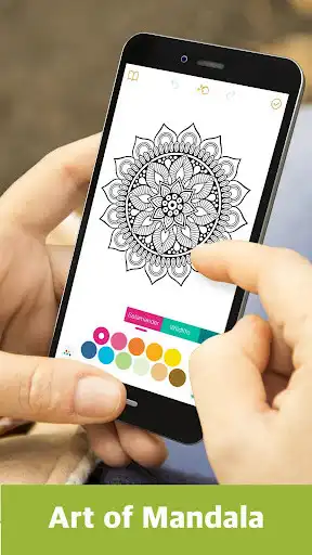 Play Color Your World: Mandala as an online game Color Your World: Mandala with UptoPlay