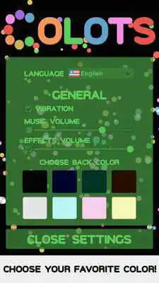 Play Colots! Collect the Dots  Compete With Friends