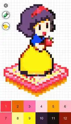 Play Colour by Number - Pixel Art Coloring Book