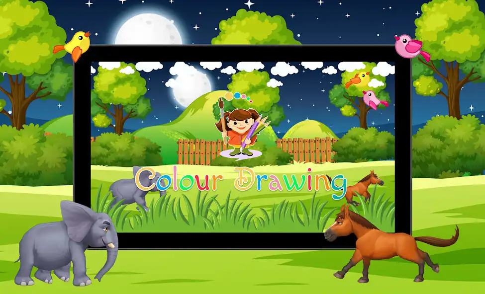 Play Colour Drawing - App for Kids  and enjoy Colour Drawing - App for Kids with UptoPlay