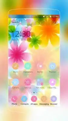 Play Colourful Flowers Theme