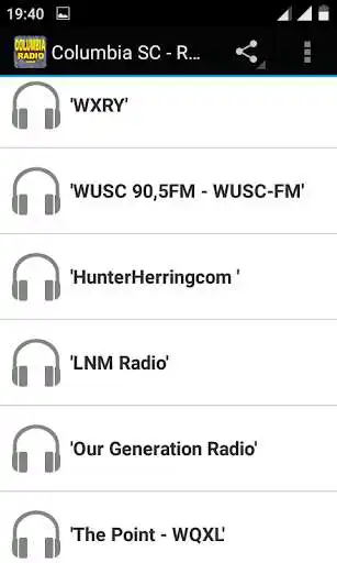 Play Columbia SC - Radio Stations as an online game Columbia SC - Radio Stations with UptoPlay