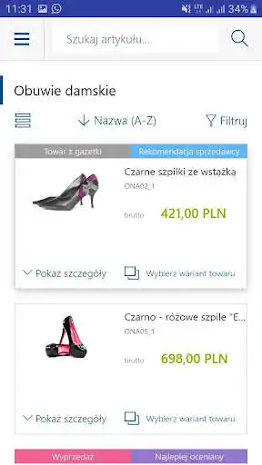 Play Comarch e-Sklep Mobile Szafir as an online game Comarch e-Sklep Mobile Szafir with UptoPlay