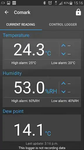 Play Comark Bluetooth Logger 1.16