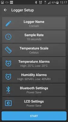 Play Comark Bluetooth Logger 1.16