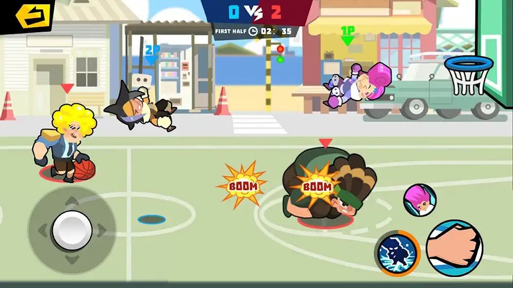 Play Combat Basketball as an online game Combat Basketball with UptoPlay