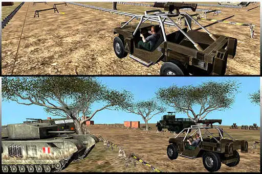 Play Combat Jeep Driving Simulator