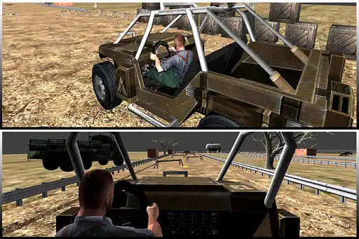 Play Combat Jeep Driving Simulator