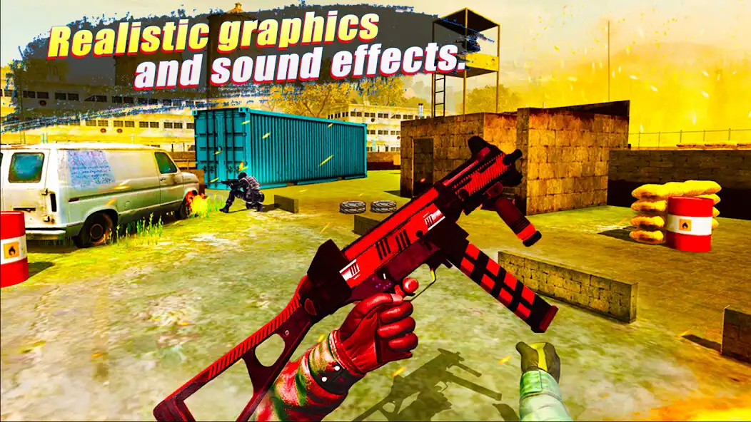 Play Combat Zone - Offline FPS Game  and enjoy Combat Zone - Offline FPS Game with UptoPlay