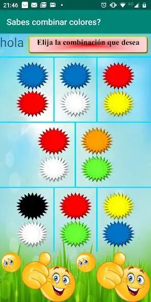 Play CombinaTusColores  and enjoy CombinaTusColores with UptoPlay
