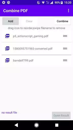 Play Combine PDF : Merge multiple PDF files for free  and enjoy Combine PDF : Merge multiple PDF files for free with UptoPlay