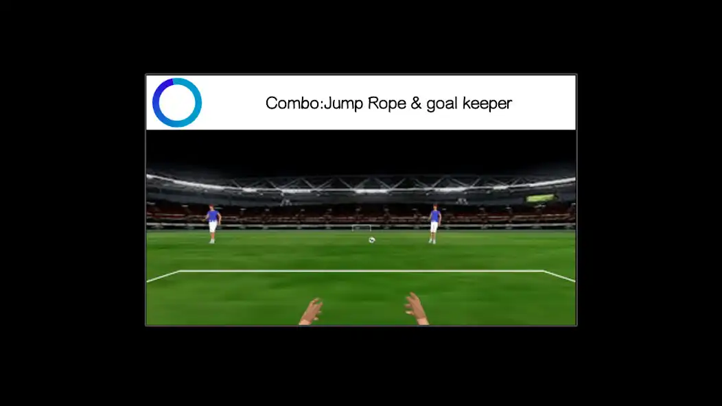 Play Combo:jump rope  goalkeeper  and enjoy Combo:jump rope  goalkeeper with UptoPlay