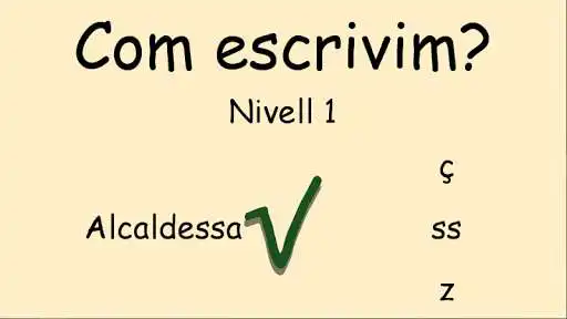 Play Com escrivim? as an online game Com escrivim? with UptoPlay