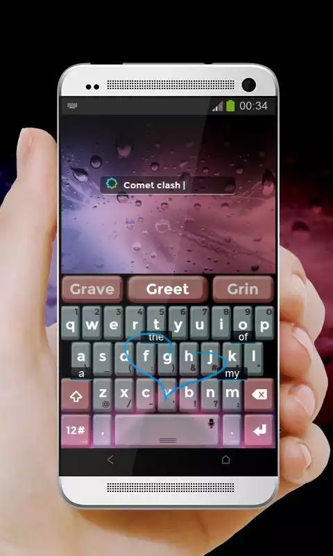 Play Comet clash Keypad Cover