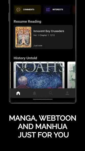 Play COMET — Manga, Webtoon, Manhua  and enjoy COMET — Manga, Webtoon, Manhua with UptoPlay