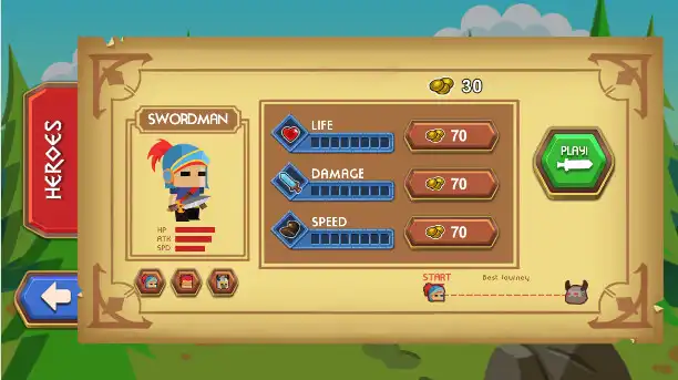 Play Come To Be The King! as an online game Come To Be The King! with UptoPlay