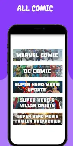 Play Comic Book World as an online game Comic Book World with UptoPlay