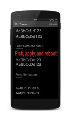 Play ComicSans Font - CM12