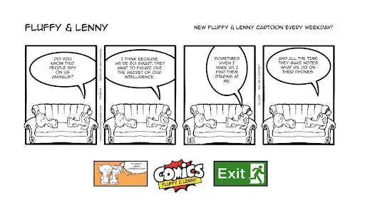 Play Comics Fluffy And Lenny as an online game Comics Fluffy And Lenny with UptoPlay