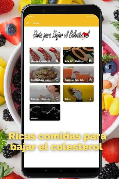 Play Comida para bajar colesterol  and enjoy Comida para bajar colesterol with UptoPlay