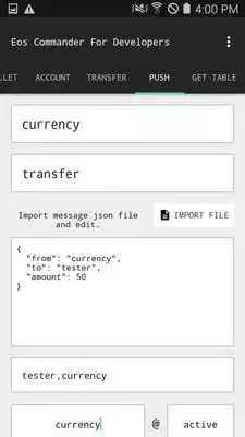 Play Commander for EOSIO