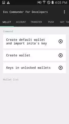 Play Commander for EOSIO