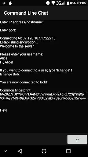 Play Command Line Chat  and enjoy Command Line Chat with UptoPlay