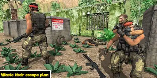 Play Commando behind the Jail- Escape Plan 2019 as an online game Commando behind the Jail- Escape Plan 2019 with UptoPlay
