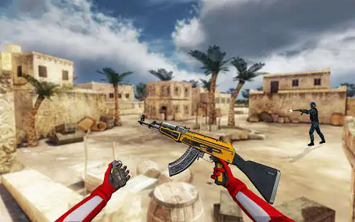Play Commando FPS Shooting Games 3D as an online game Commando FPS Shooting Games 3D with UptoPlay