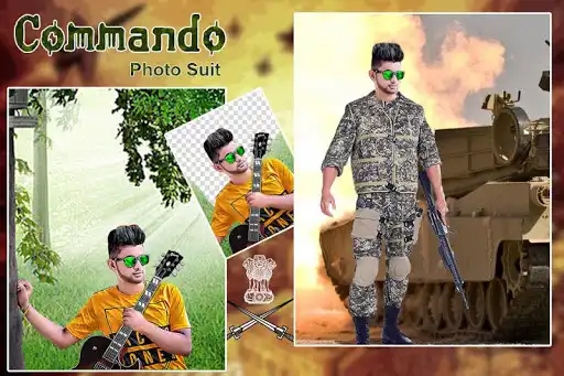 Play Commando Photo Suit