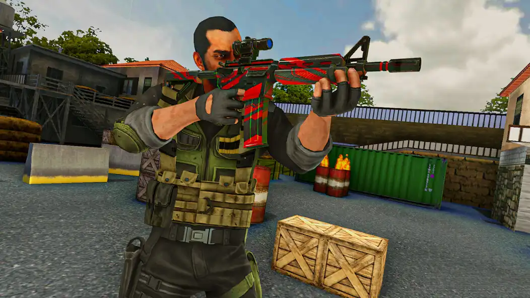 Play Commando Shooting Gun Game 3D  and enjoy Commando Shooting Gun Game 3D with UptoPlay