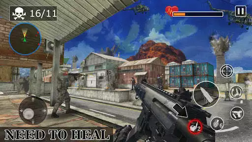 Play Commando Strike Mission - FPS as an online game Commando Strike Mission - FPS with UptoPlay