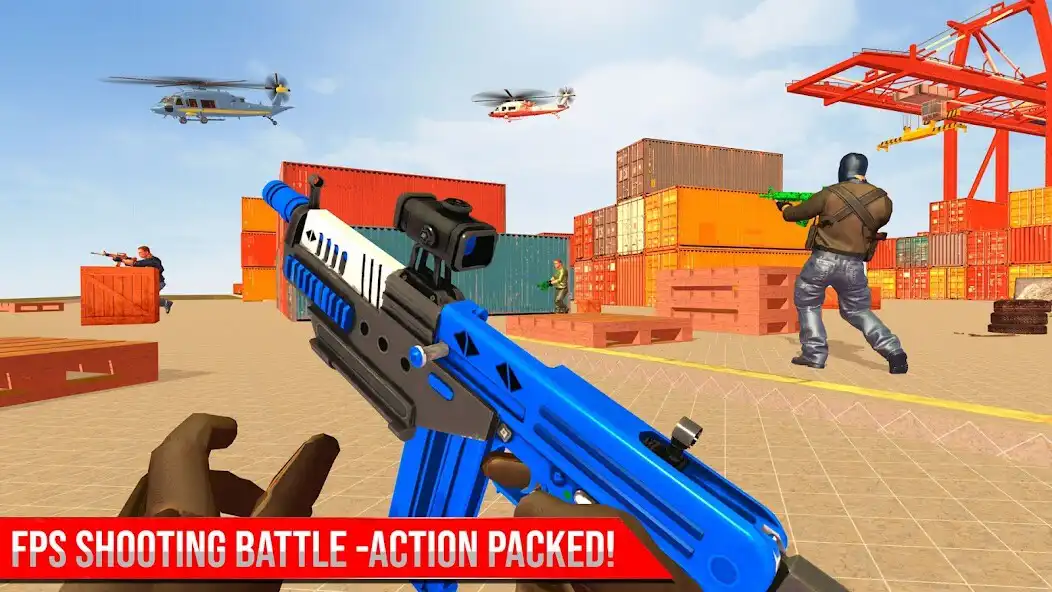 Play Commando Strike Offline Game as an online game Commando Strike Offline Game with UptoPlay