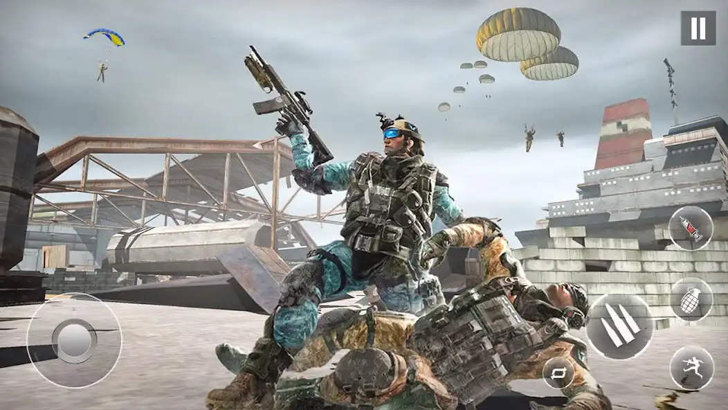 Play Commando Strike War Army Games as an online game Commando Strike War Army Games with UptoPlay