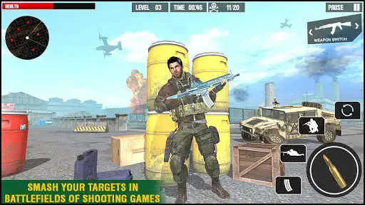 Play Commando War Shooting 2020 : Shooting Games 2020  and enjoy Commando War Shooting 2020 : Shooting Games 2020 with UptoPlay