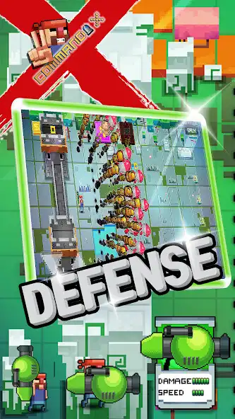 Play Commando X Defense strategic game as an online game Commando X Defense strategic game with UptoPlay