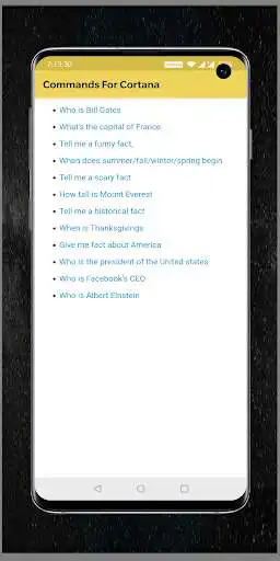 Play Commands for Cortana