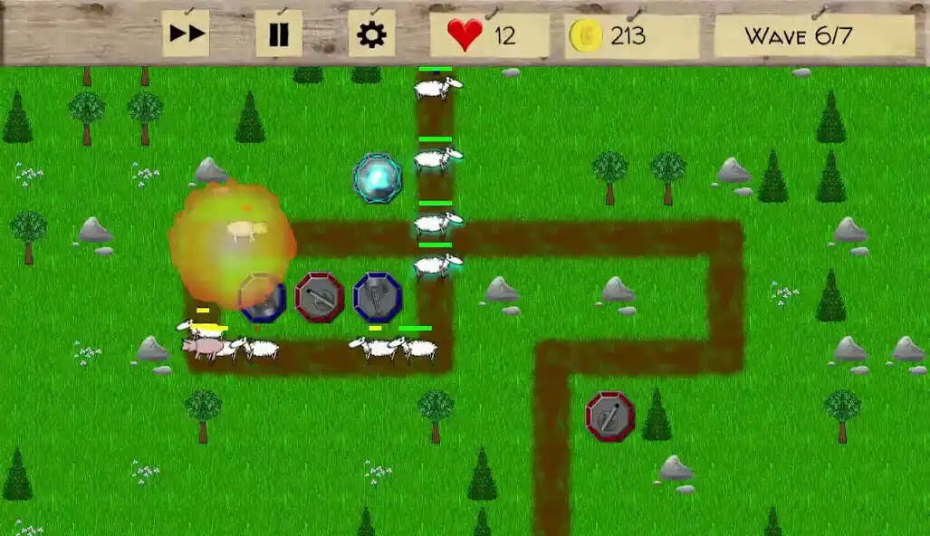 Play Commence The Defense as an online game Commence The Defense with UptoPlay