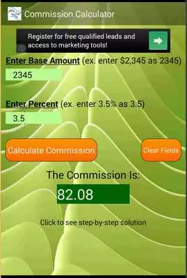 Play Commission Calculator as an online game Commission Calculator with UptoPlay